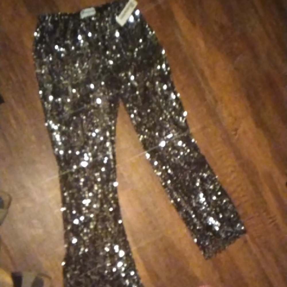 Sparkling Sequin Pants